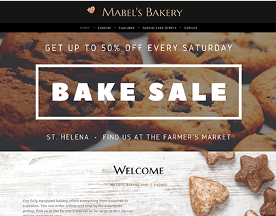 Bakery Website