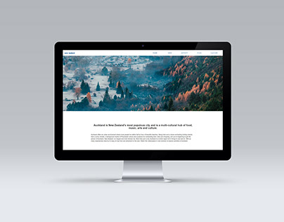紐西蘭 new zealand｜網頁設計 Web Design