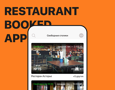 Restaurant booked app