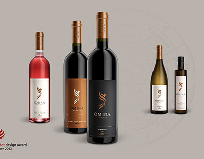 Packaging for Winery Omina Romana // 
Agency: Mutabor