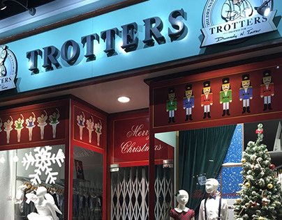 Nutcracker Story - Trotters Christmas Window Design