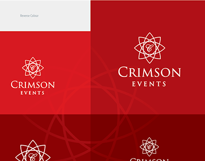 Crimson Events-Identity Design