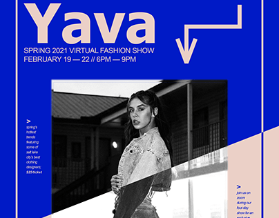 Fashion Show Flyer // Yava