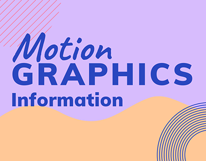 Motion Graphic : information