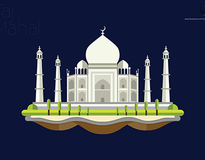 Creative Graphic Design - Taj Mahal