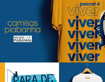 Camisas - Projeto Piabanha