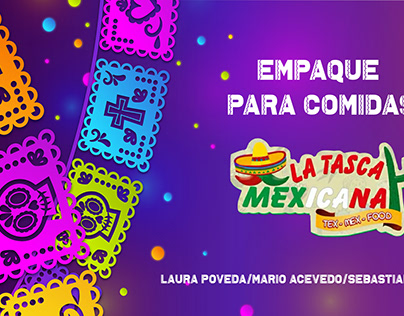 Diseño empaque comida mexicana