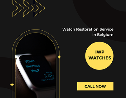 Watch Repair Professional Service in Belgium
