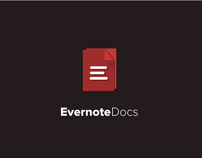 Evernote concept icon