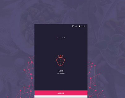 Strawberry | App design