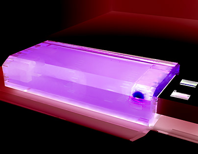 3D RENDERED ILLUSTRATION OF A USB DRIVE