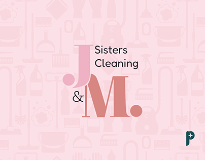 J&M Sisters Cleaning | Brand Identity & Business Card