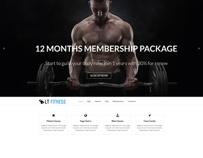 Marketplace - LT Fitness - Fitness/Gym WordPress theme