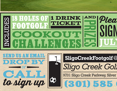 Sligo Creek Golf Course - Footgolf Tournament