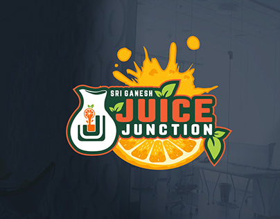 Juice logo design by me (Anoop Bhagat)
