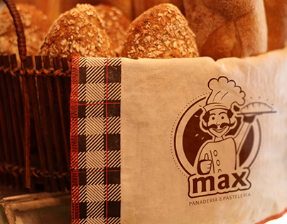 Desarrollo de marca panadería y pastelería MAX