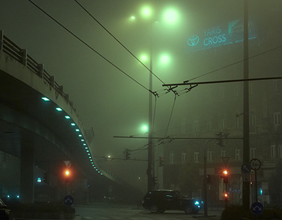 neon dystopia