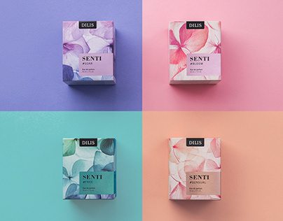 Delicate and Laconic: Eau de Parfum Package Design