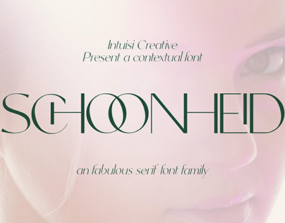 Schoonheid - Thick and Thin Font