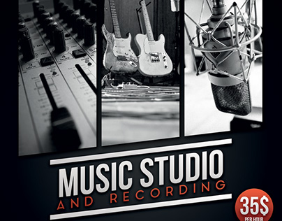 Music Studio Flyer/Poster