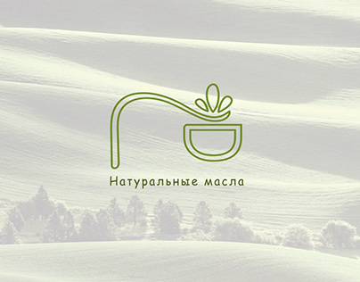 Логотип для магазина масел