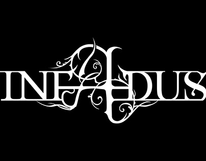 Logotype for Death metal band Infadus