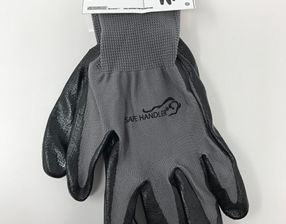 Mockup Gloves Packaging