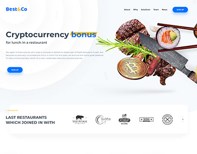 Cryptocurrency restaurant marketplace Best&Co