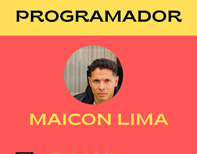 Cartão De Visita Digital - Programador - Maicon Lima