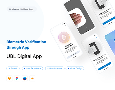 UBL Digital App - Biometric verification