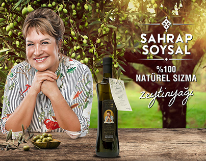 SAHRAP SOYSAL ZEYTİNYAĞLARI / Olive Oil Label