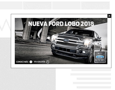 Ford Lobo - Richmedia Banner