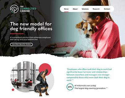 Connected Canine Branding, Website and More