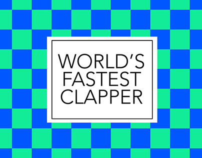 Motion Design- Guinness World Record Fastest Clapper