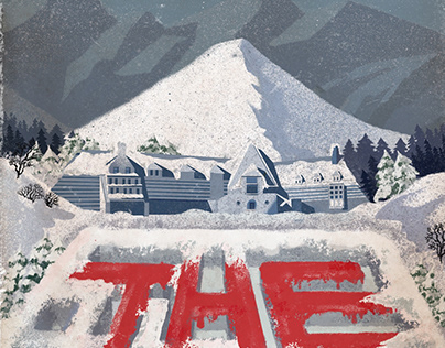 Book Cover Illustration - the shining