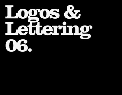 Logos and Lettering 2017-2018