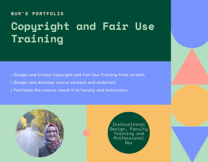 Copyright and Fair Use Training