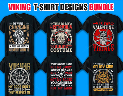 Viking t shirt Bundle