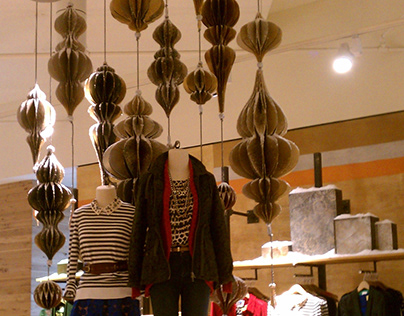 Holiday 2013 at Anthropologie in Chevy Chase, MD.