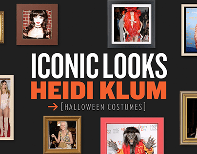 Iconic Looks : Heidi Klum