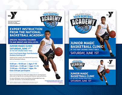 YMCA & Jr. Magic Basketball Camp Campaign