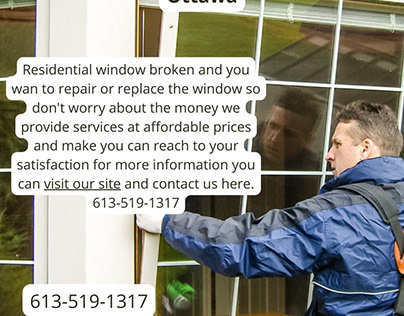 Residential window repair