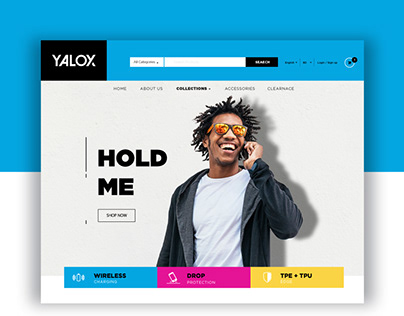 YALOX Website Design