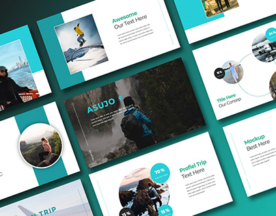 Asujo Traveling PowerPoint Template
