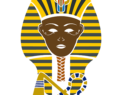 Pharaoh flat art