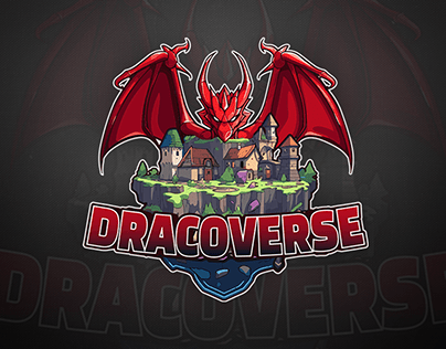 Logo gaming dragon village