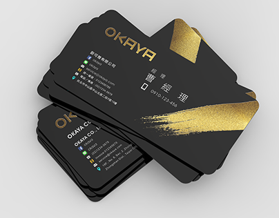 OKAYA Business Card Design