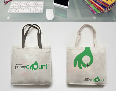 Penny count logo Branding