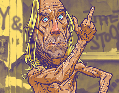 Iggy Pop Projects | Photos, videos, logos, illustrations and branding on  Behance