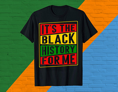 Black History Month Typography T-Shirt Design Bundle